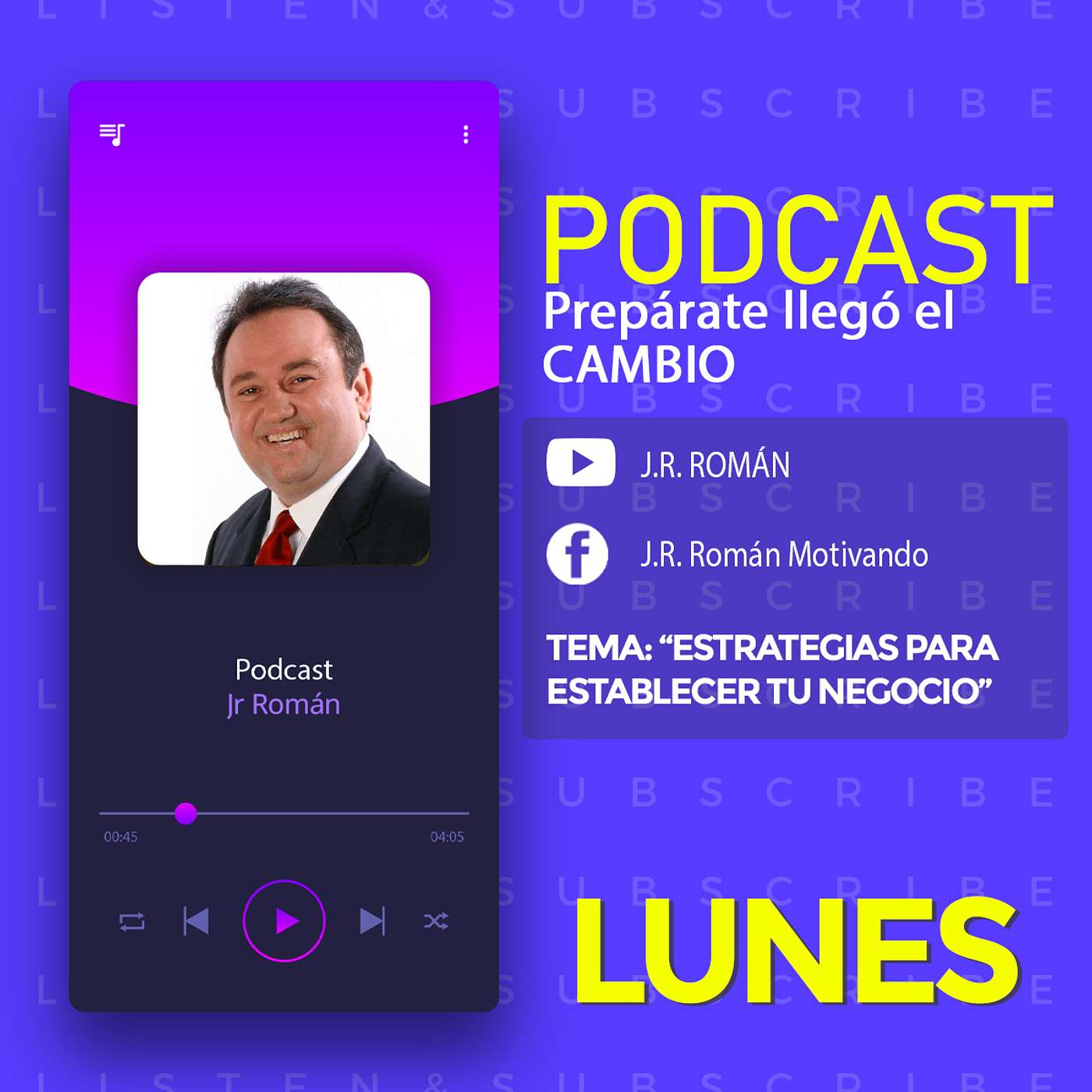 PODCAST: "Prepárate llegó el cambio" Estrategias para establecer tu negocio episode artwork