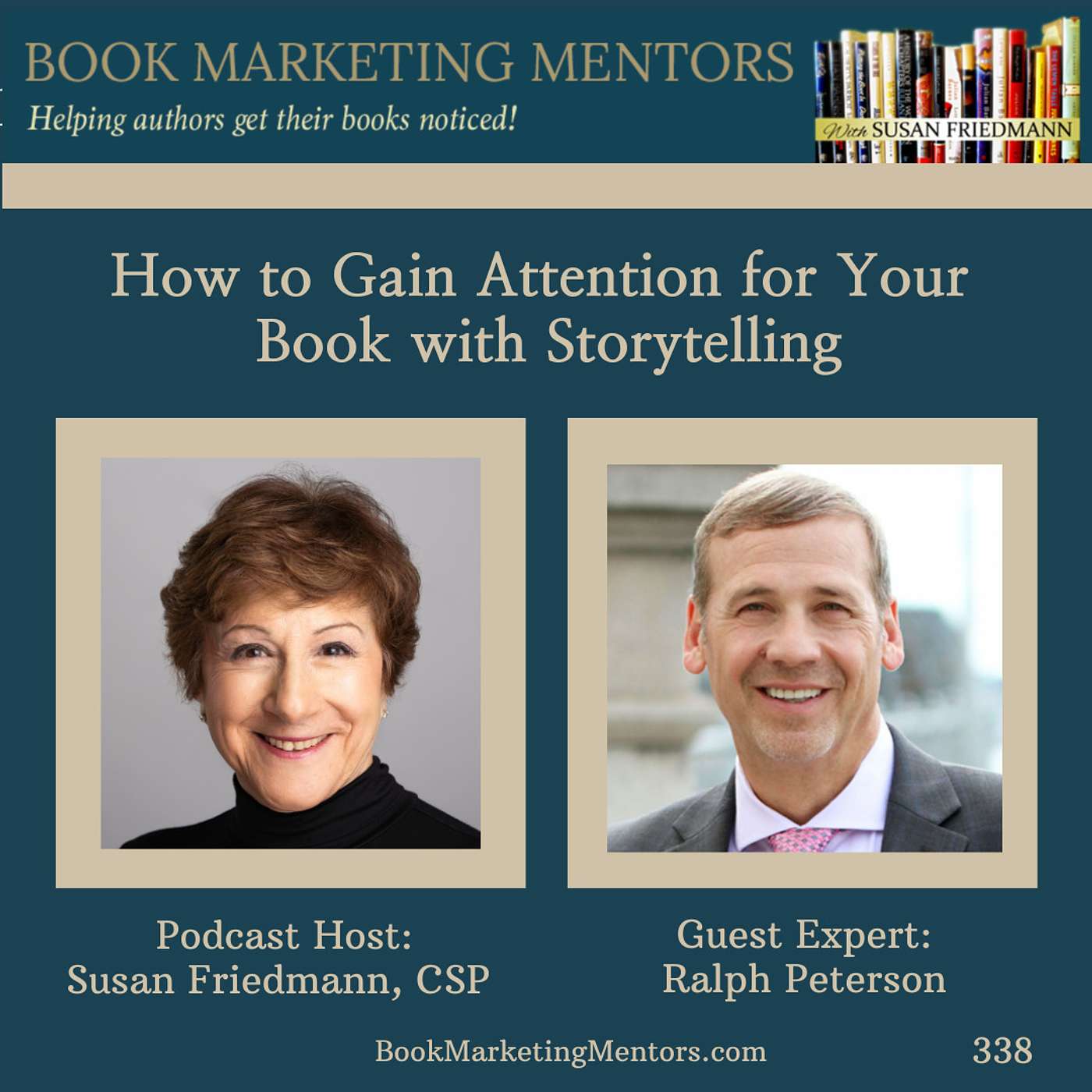 How to Best Gain Attention for Your Book with Storytelling - BM338