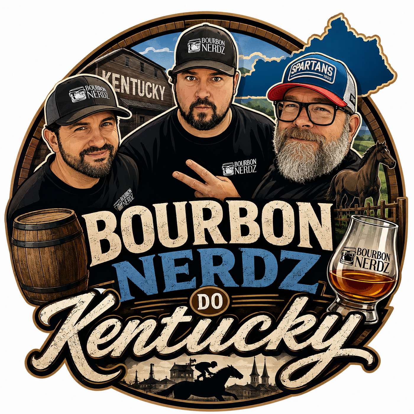 Bourbon Nerdz Do Kentucky episode artwork