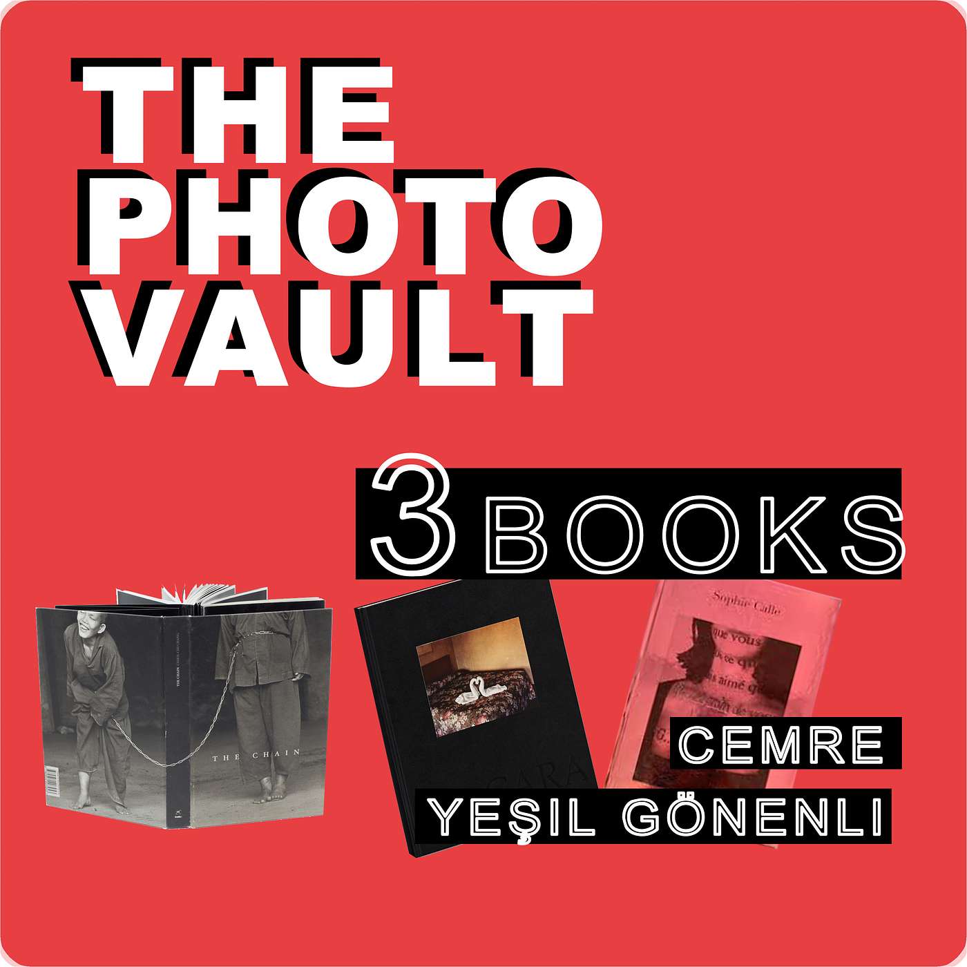 Cemre Yeşil Gönenli - 3 Books that inspired you / Sophie Calle / Alec Soth / Chien-Chi Chang