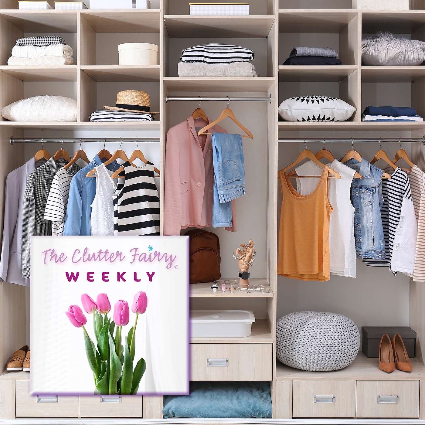 Time for a Change: Declutter and Streamline Your Clothes Closets - The Clutter Fairy Weekly #128