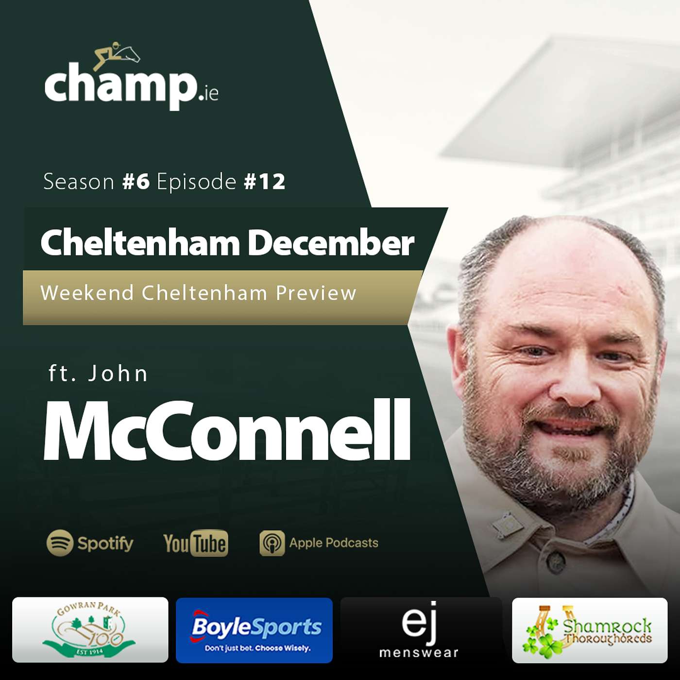 Cheltenham December Meeeting Preview Ft. JOHN McCONNELL ⭐ Weekend Horse Racing Tips 🏇