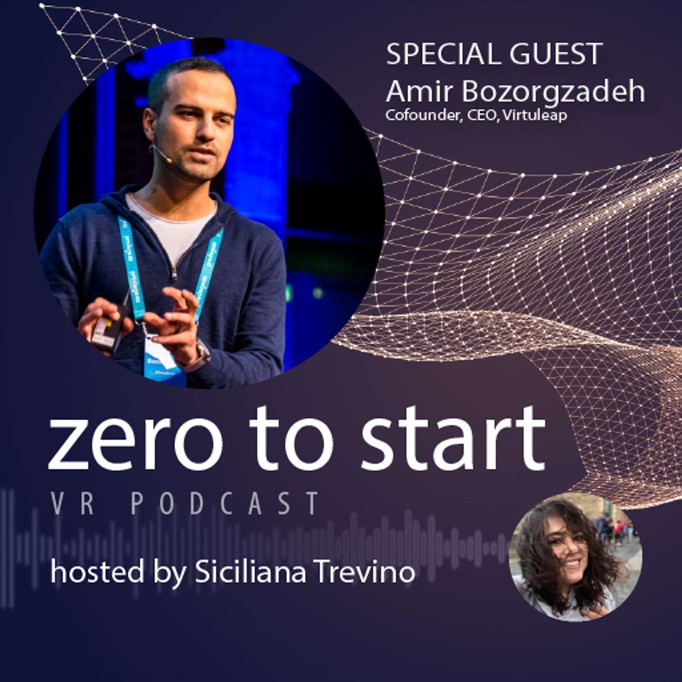 Zero to Start Podcast: VR development for beginners - Cogniclear VR: The new gold standard of cognitive screening with Amir Bozorgzadeh, Founder, CEO at Virtuleap