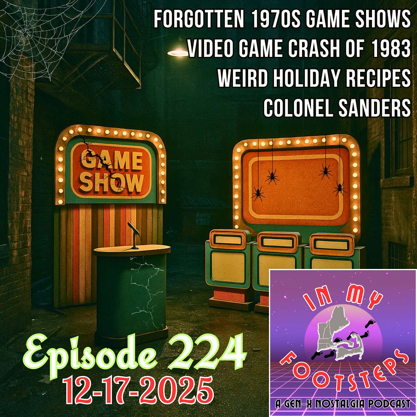 Episode 224: Video Game Crash of 1983, Forgotten 1970s Game Shows, Weird Old Holiday Recipes(12-17-2025)