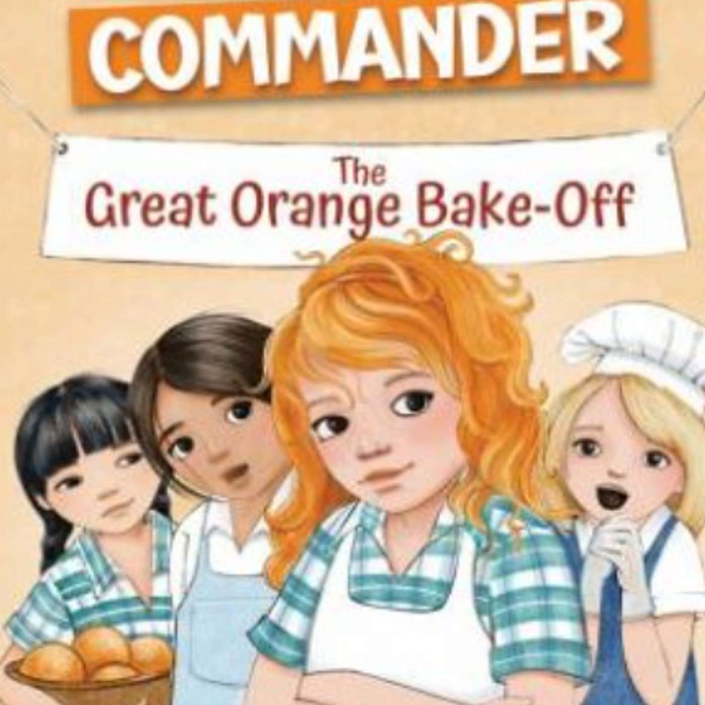 Amanda Commander: The Great Orange Bake-Off, author Coral Vass episode artwork