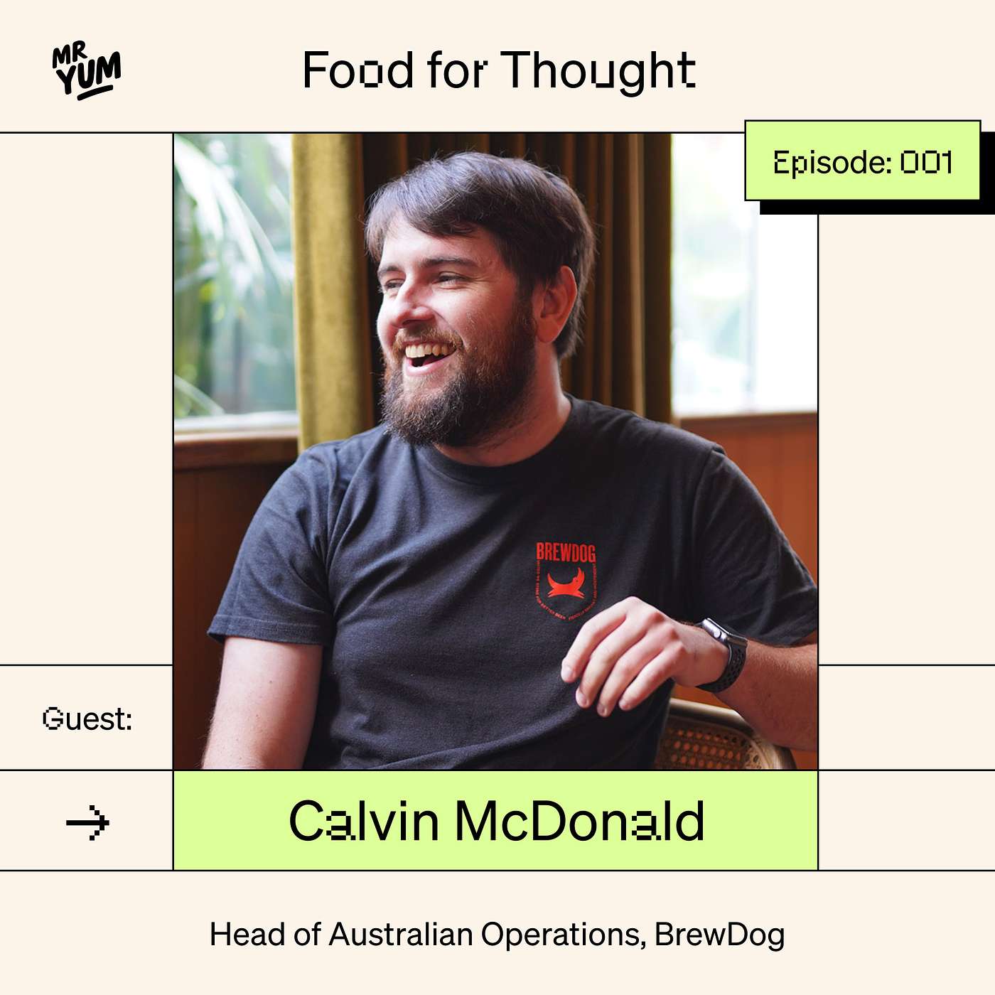 Calvin McDonald | Head of Australian operations, Brewdog
