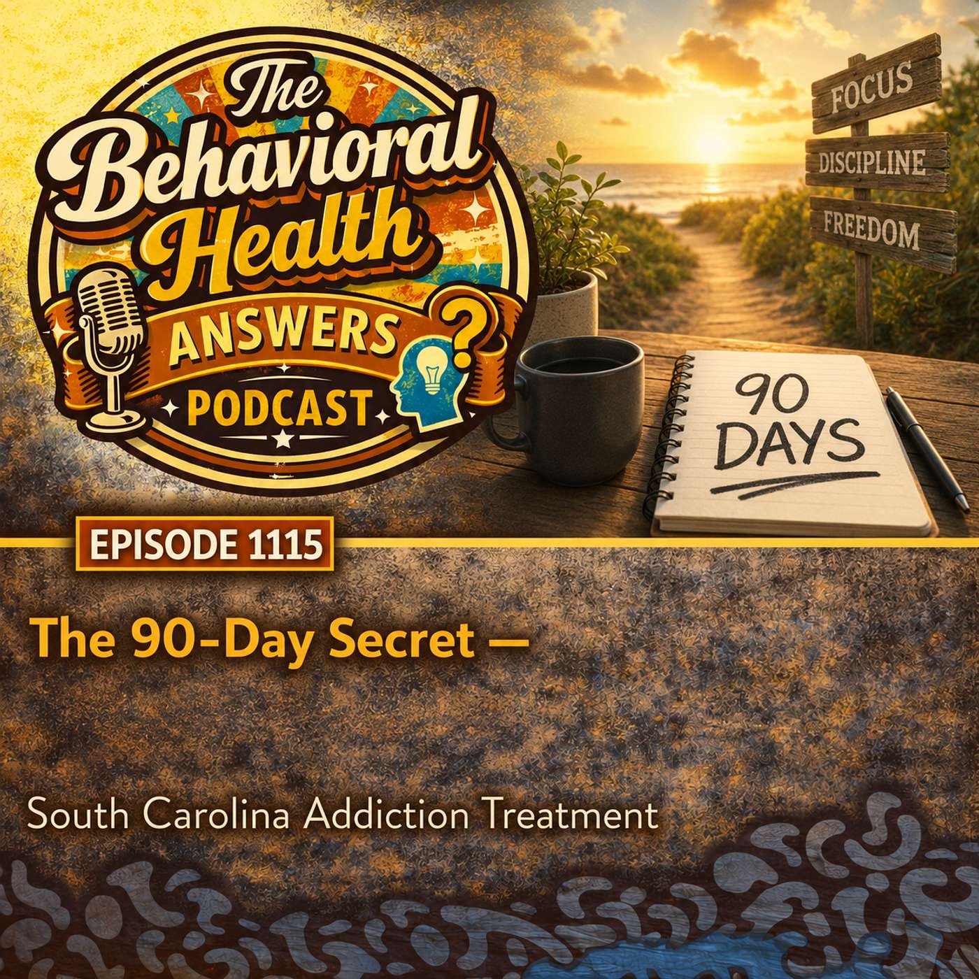 Episode 1115: The 90-Day Secret | South Carolina Addiction Treatment episode artwork