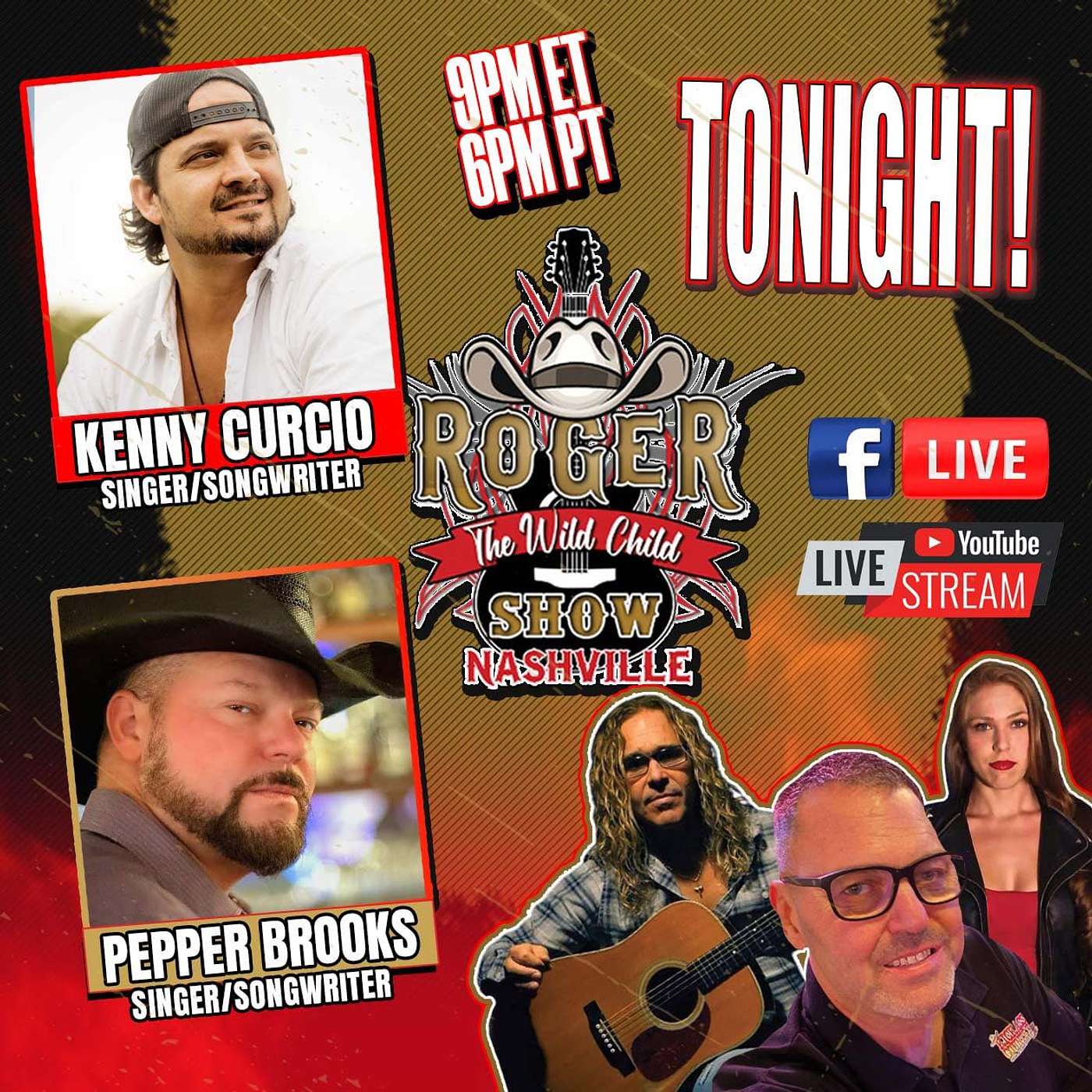 Nashville: Kenny Curcio & Pepper Brooks