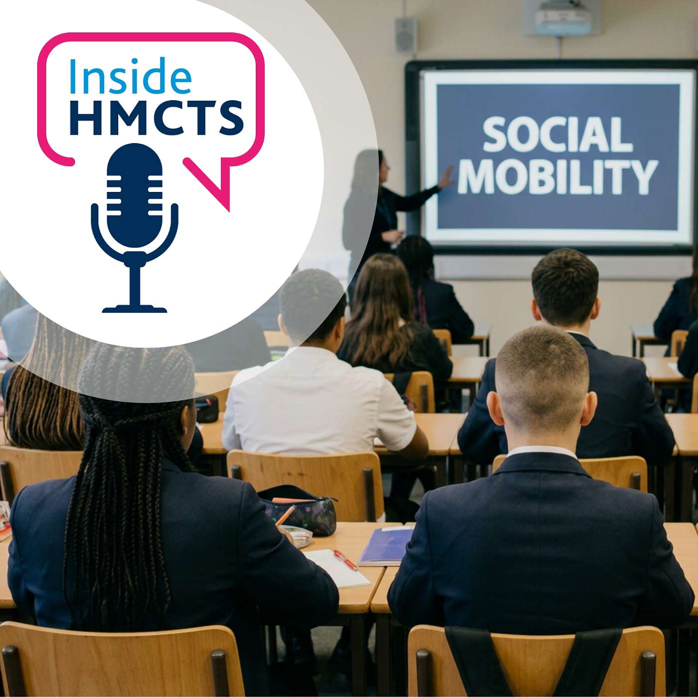Breaking barriers: HMCTS and Social Mobility episode artwork
