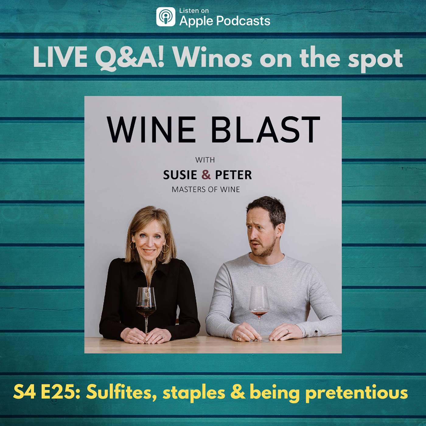 cover of episode LIVE Q&A - sulfites, party wines, climate change, top wine tourism tips and being pretentious