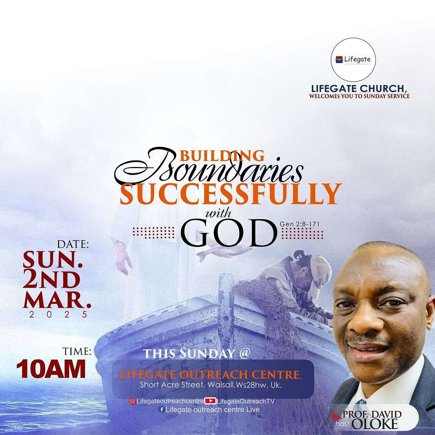 Building Boundaries Successfully with God - Lifegate Church - 2.3.25 episode artwork