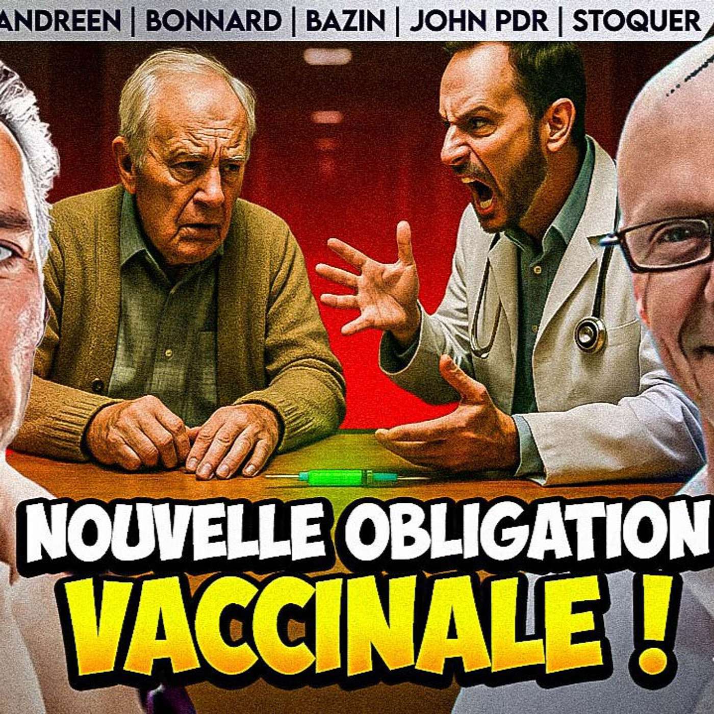 OFFENSIVE BIG PHARMA : L’OBLIGATION VACCINALE DANS LES EHPAD EST LÀ ! | LA MATINALE GPTV