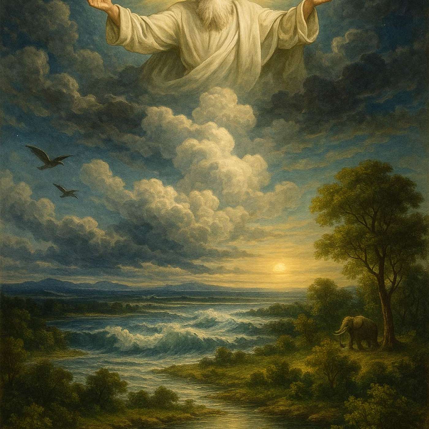 Season 7 Stories of the Bible, Podcast 5, “Creation Pt 4.” episode artwork