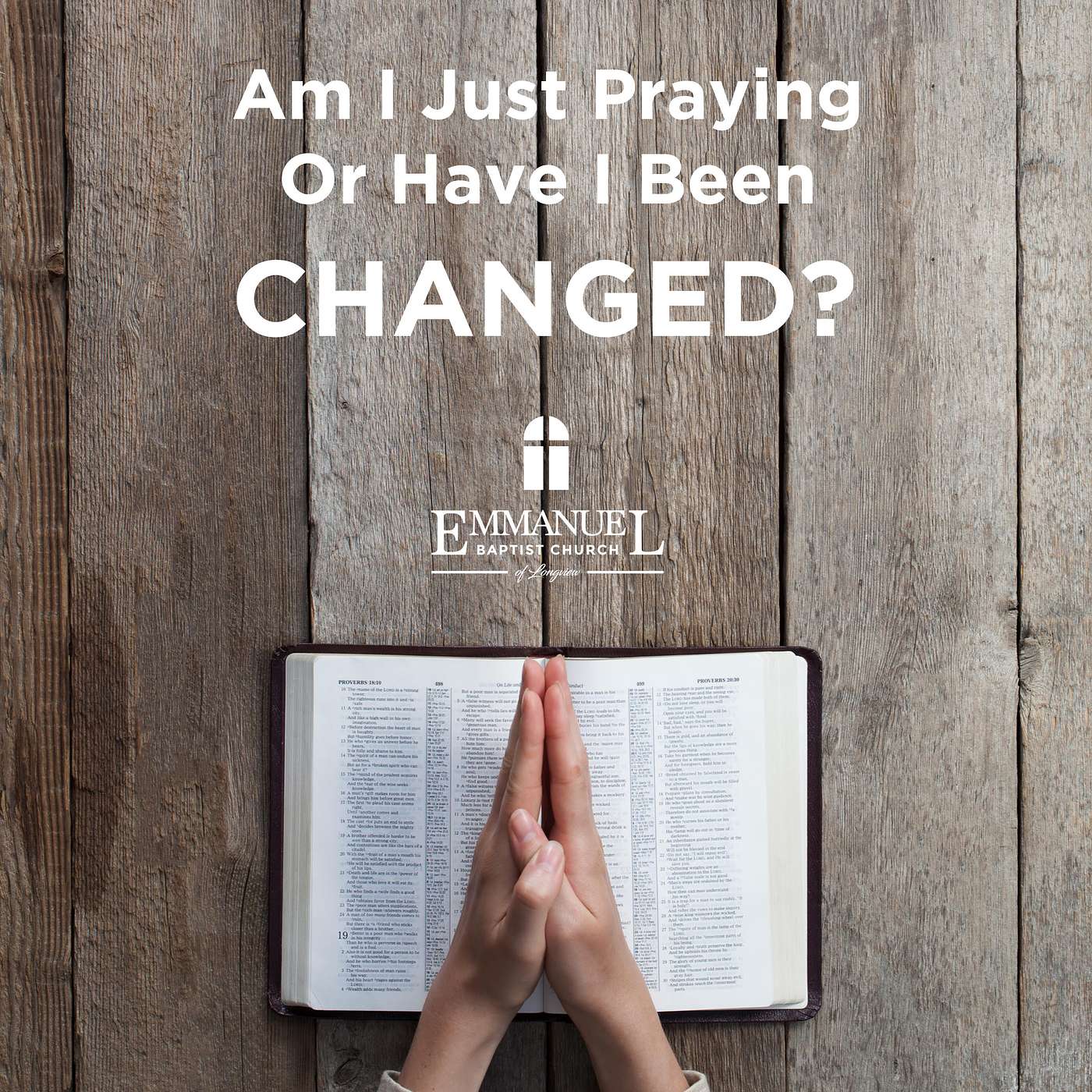 Am I Just Praying Or Have I Been Changed?- Sunday AM 09/11/2022 - Pastor Bob Gray II episode artwork