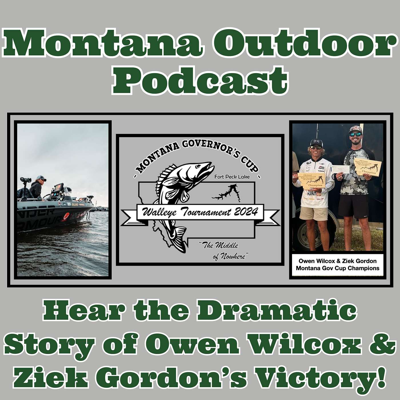 The 2024 Montana Governor’s Cup Walleye Tournament is in the Books! Owen Wilcox Tells How He and Teammate Ziek Gordon Caught First Place!