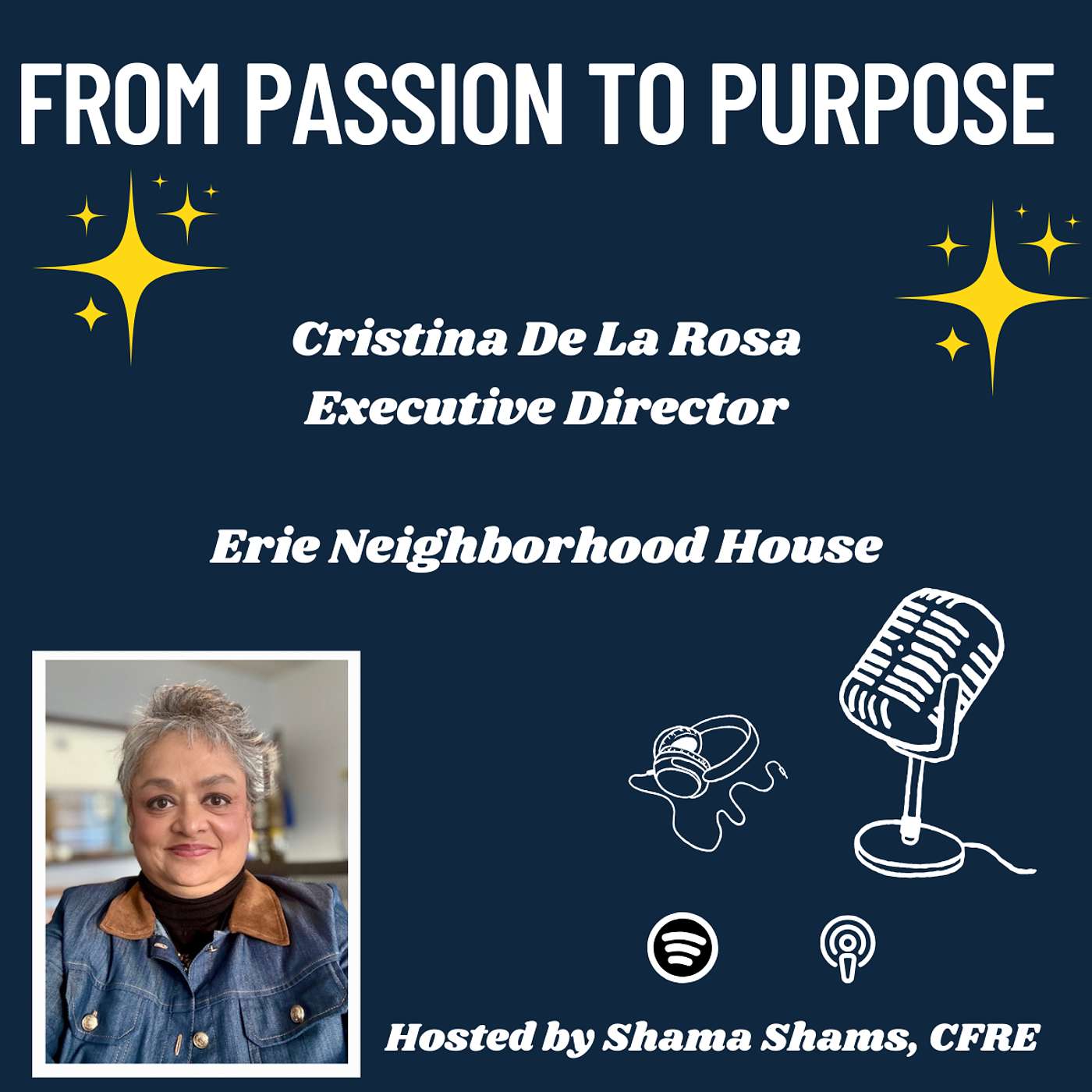 Changemakers  Cristina De La Rosa, Executive Director from Erie Neighborhood House episode artwork