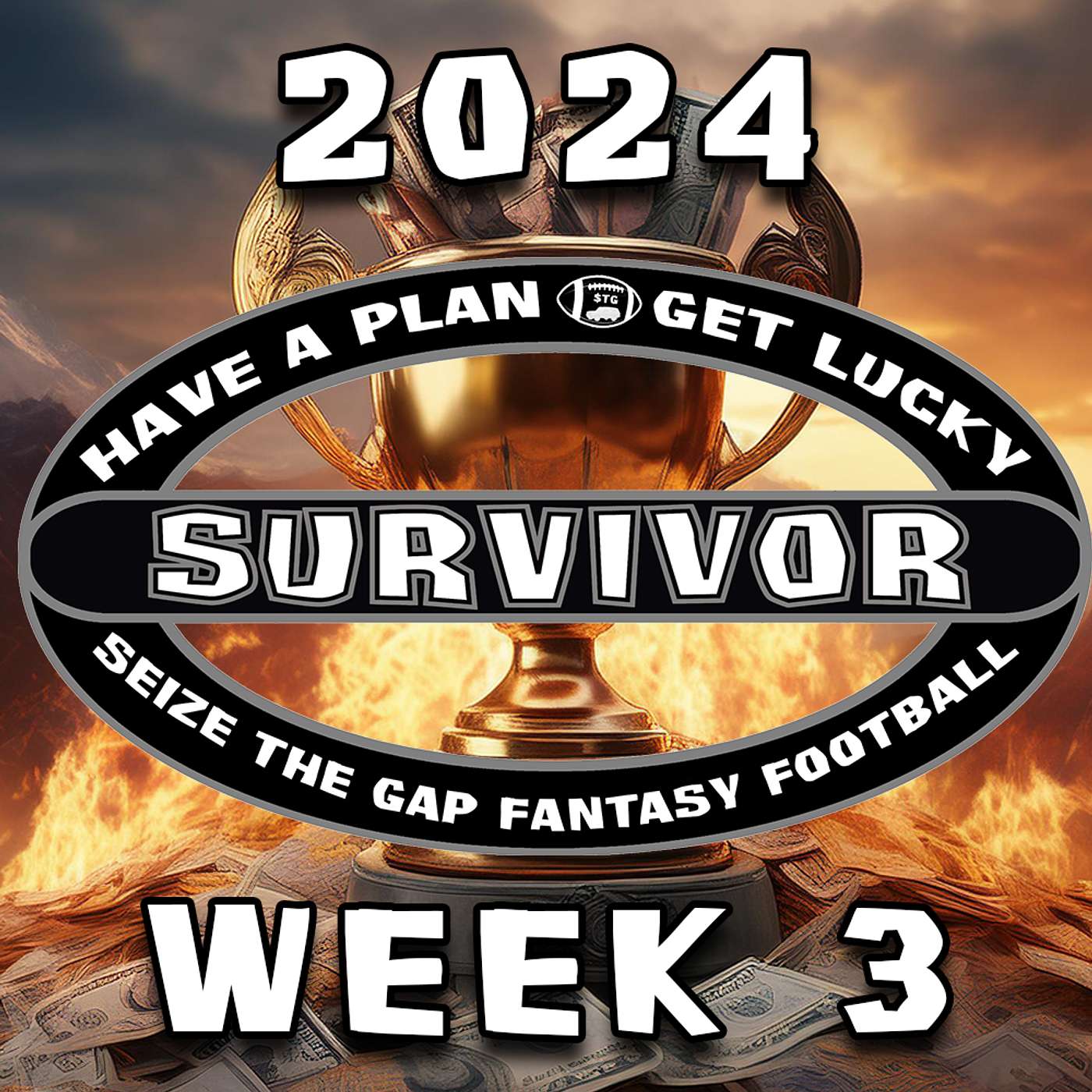 NFL Survivor 2024: Week 3 Survivor & Eliminator Contest Picks & Strategy: from Seize the Gap FF episode artwork