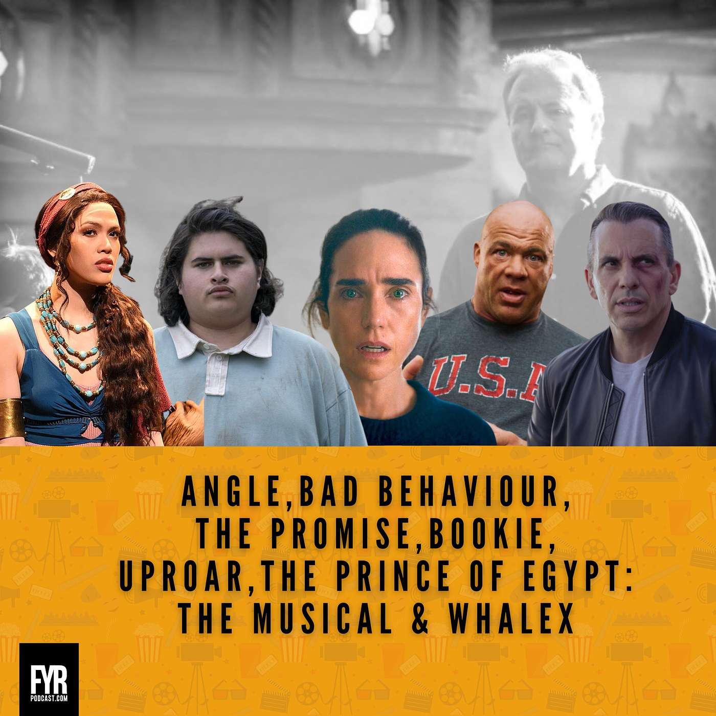 Angle, Bad Behaviour, The Promise, Bookie, Uproar, The prince of Egypt: The musical episode artwork