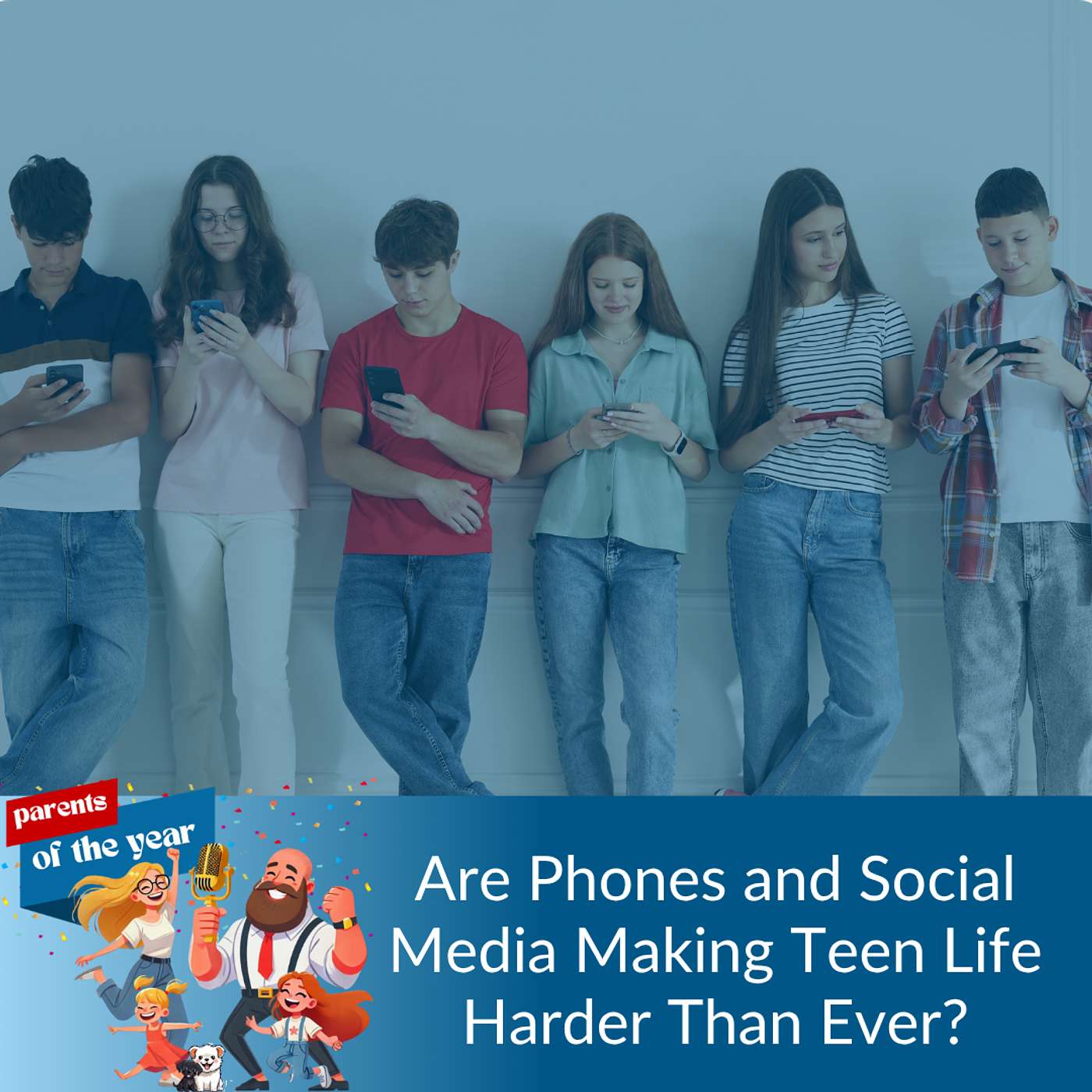 213. Are Phones and Social Media Making Teen Life Harder Than Ever? episode artwork