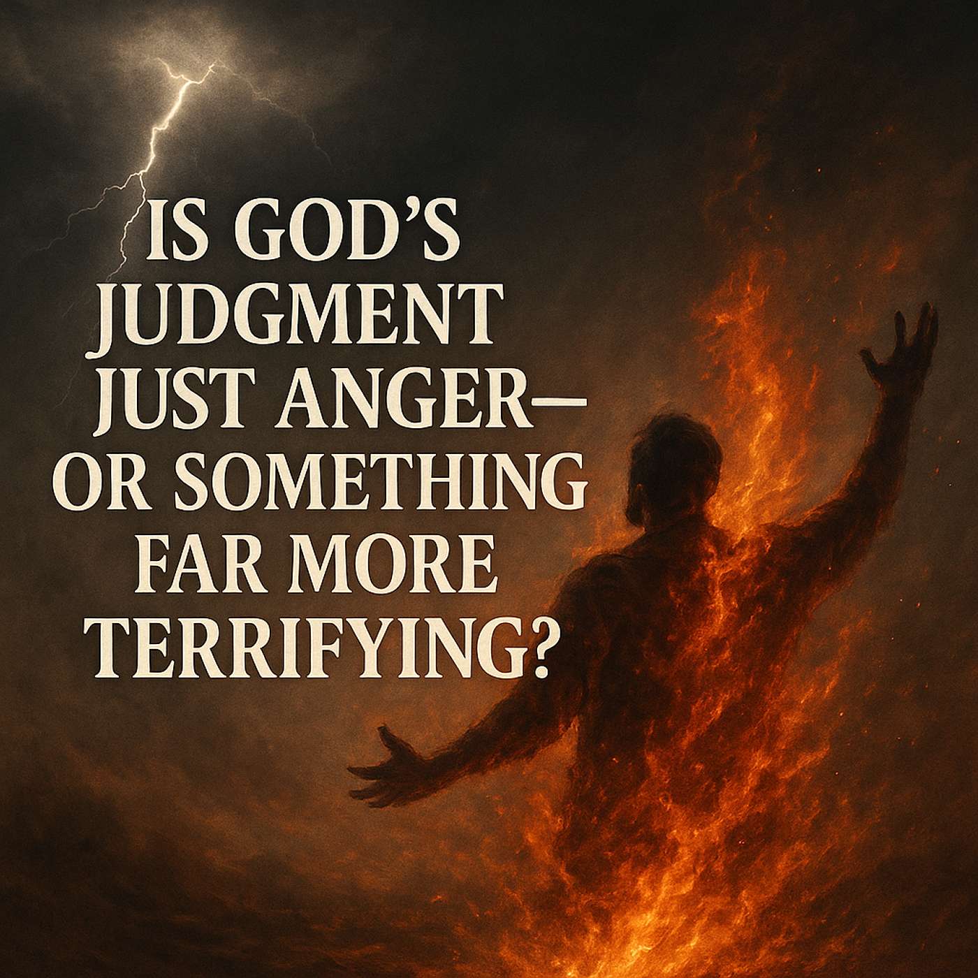 Is God’s Judgment Just Anger or Something More Terrifying?