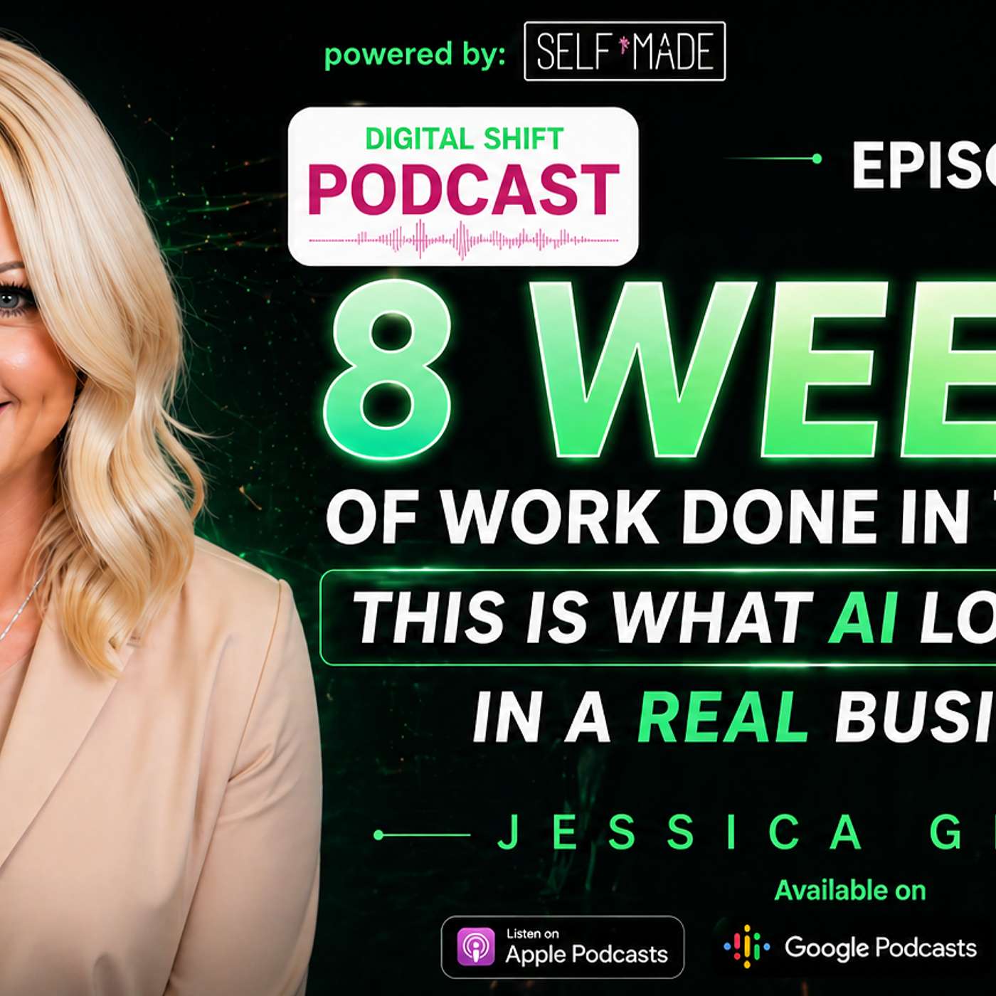 Podcast Episode 74 - 8 Weeks of Work Done in 7 Days — This Is What AI Looks Like in a Real Business