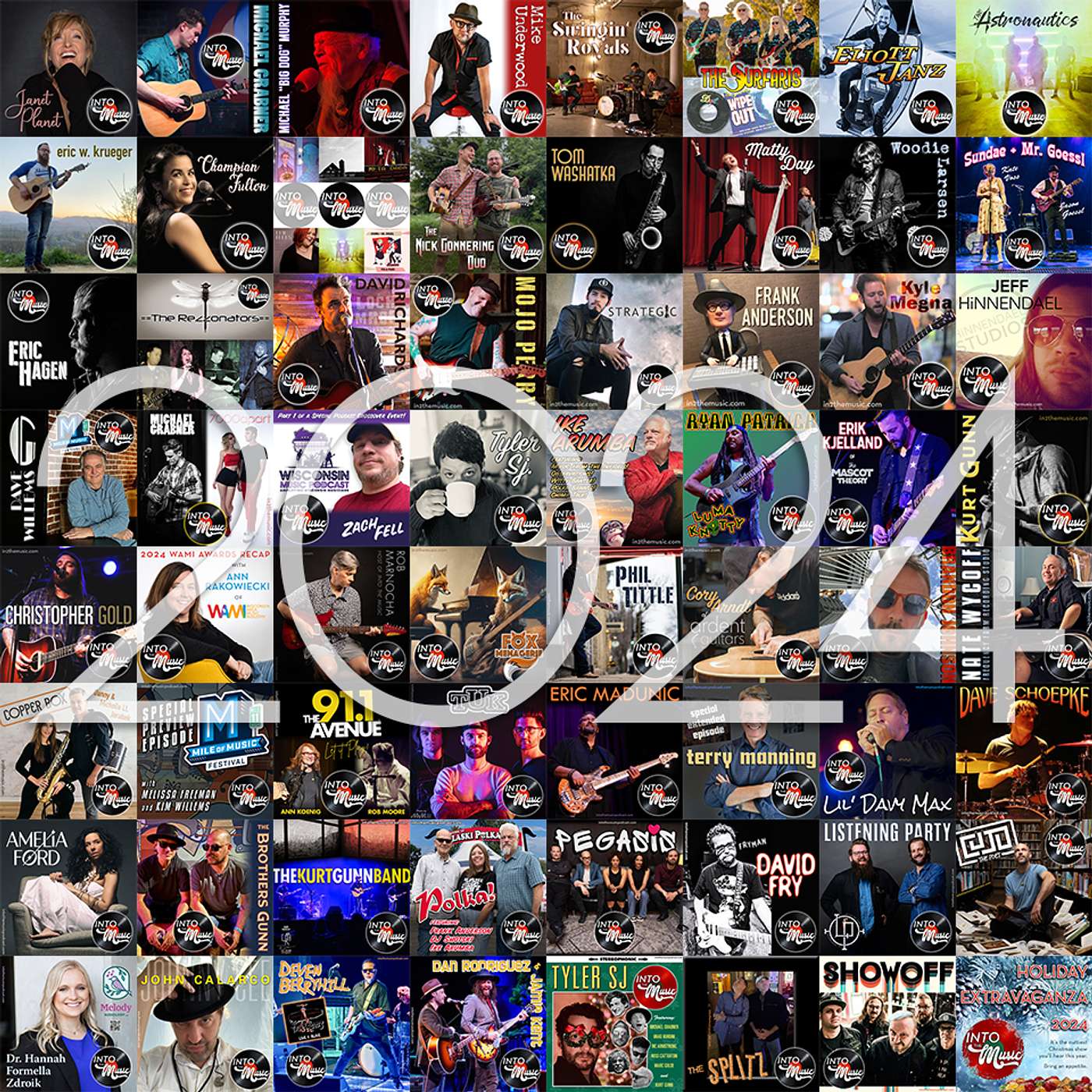 INTO THE MUSIC 2024 YEAR END WRAP: Feast your ears on some of the best of '24! episode artwork