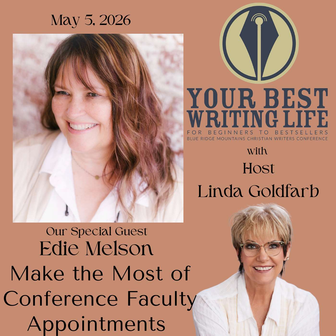 Make the Most of Writing Conference Faculty Appointments with Edie Melson episode artwork