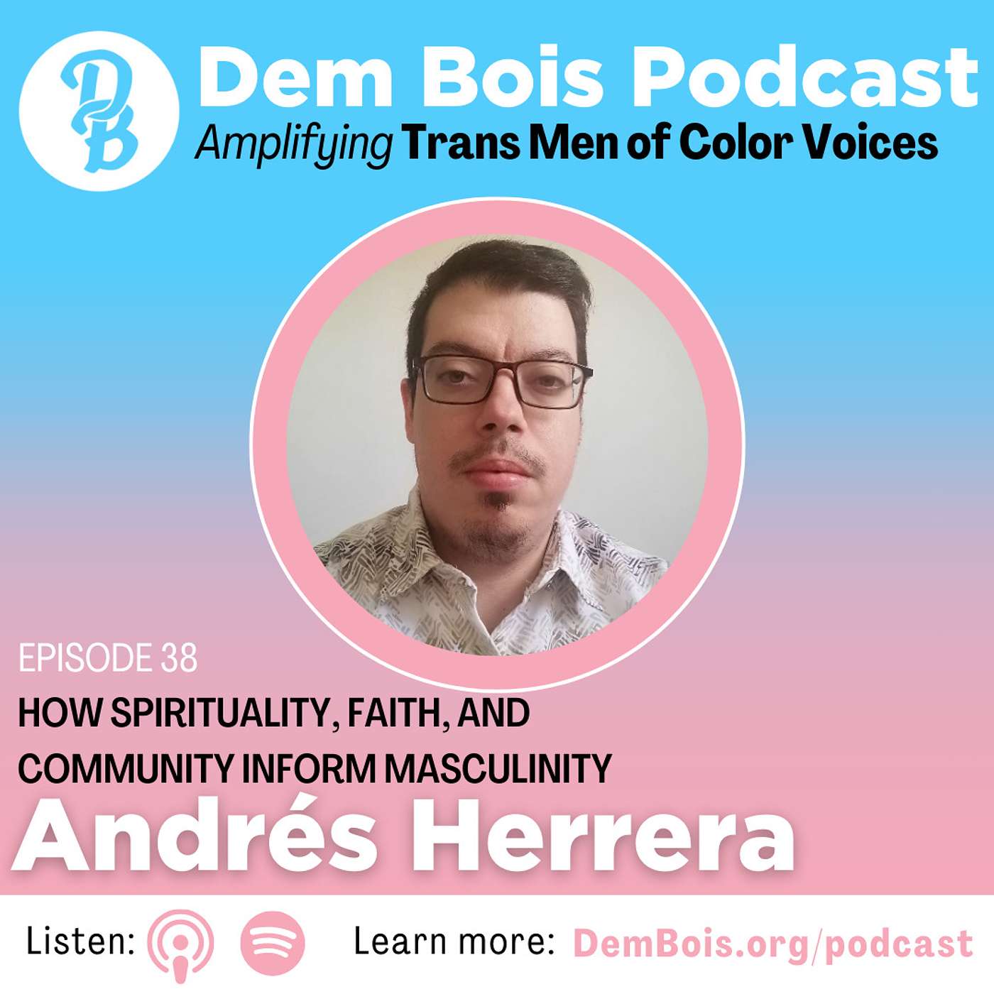 How Spirituality, Faith, and Community Inform Masculinity with Andrés Herrera episode artwork