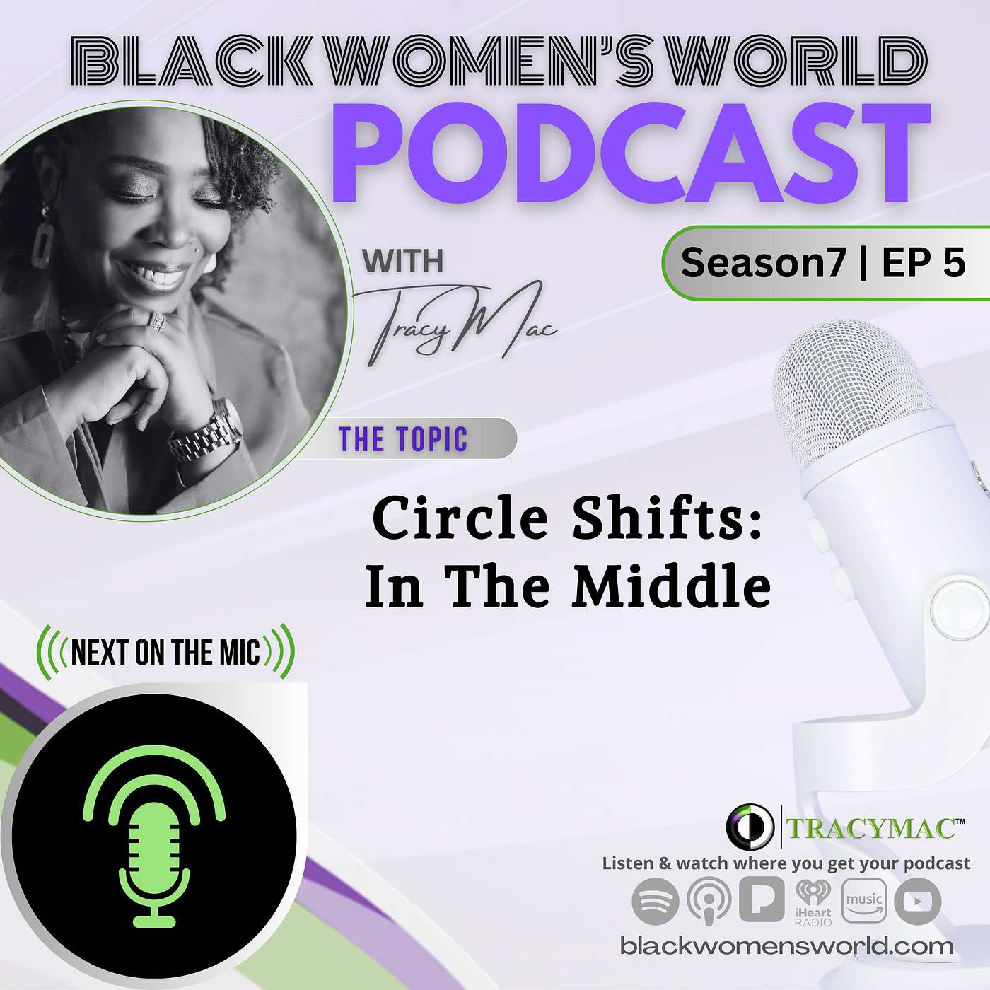 Circle Shifts: In the Middle