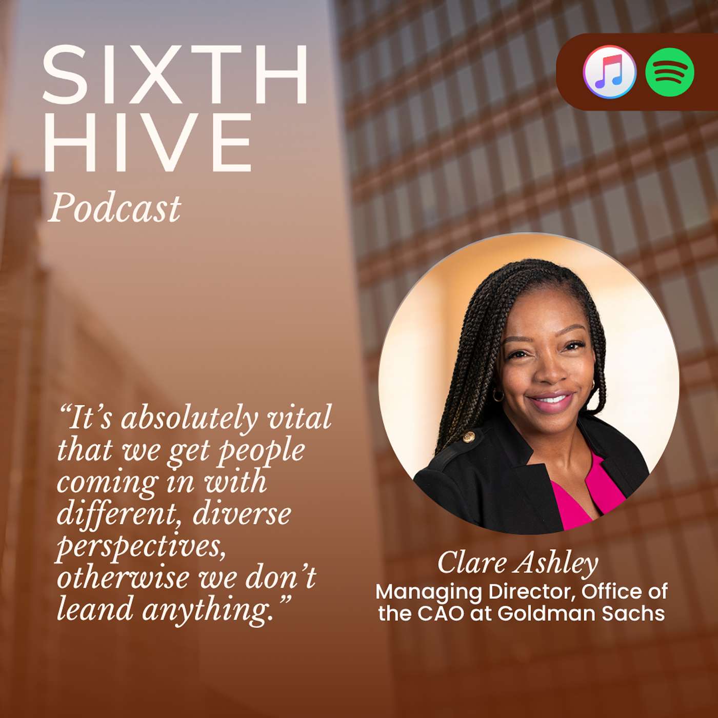 How to become a Managing Director at Goldman Sachs - Clare Ashley's success story episode artwork