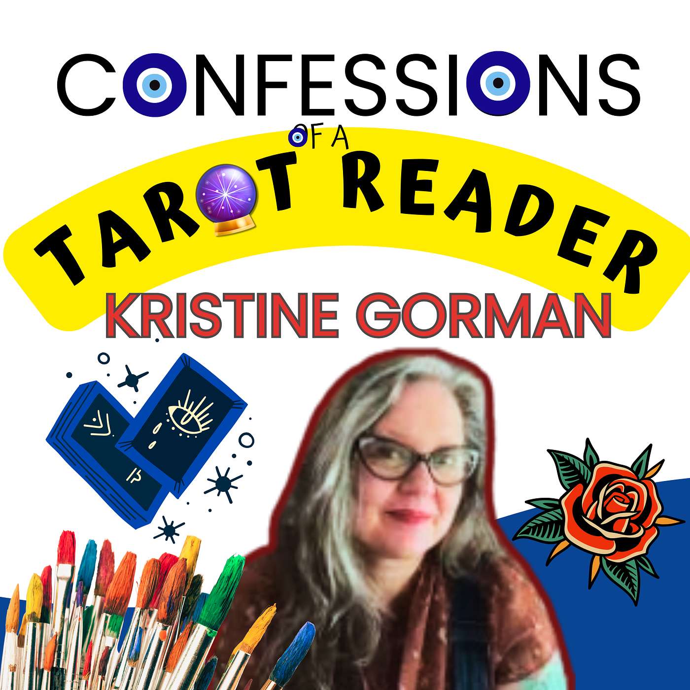 47. Kristine Gorman - Visionary Woman Tarot, Painting, Tattoos, Doing Tarot your own way, Tarot Community