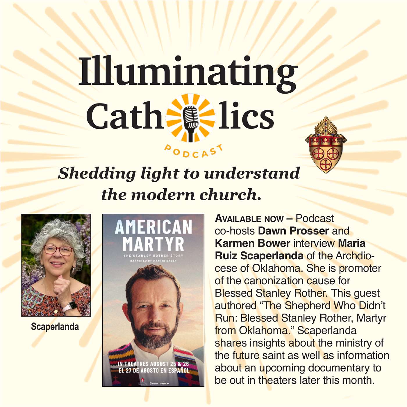 Bl. Stanley Rother film with Maria Scaperlanda episode artwork