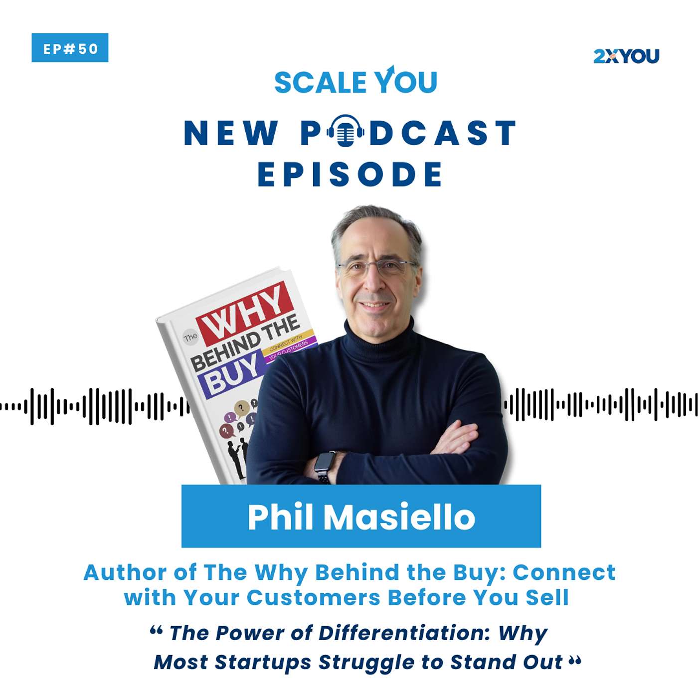 Episode 50: The Harsh Truth About Why Startups Struggle to Stand Out And How to Fix It with Phil Masiello