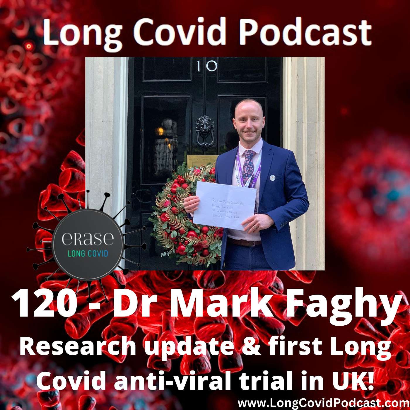 120 - Dr Mark Faghy - Research update & first Long Covid anti-viral trial in UK!