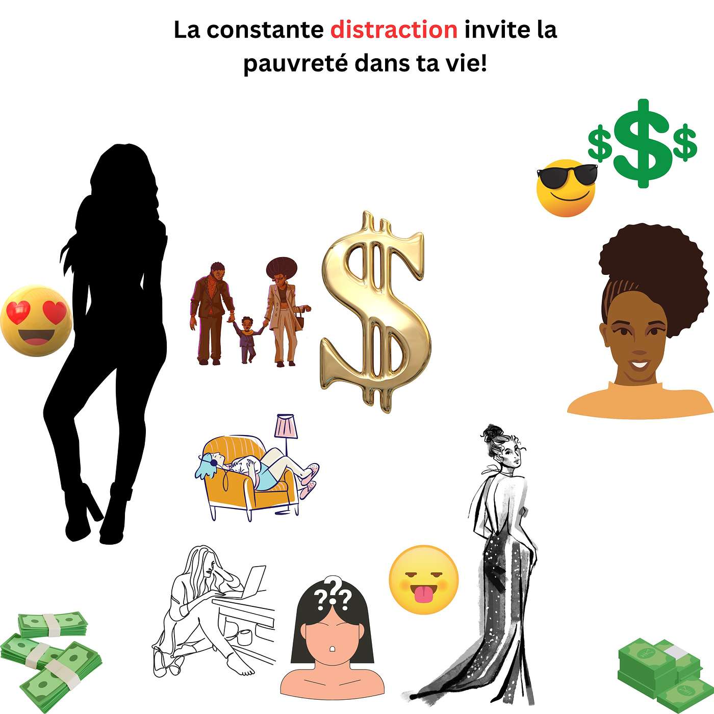😮La constante distraction invite la pauvreté dans ta vie!
