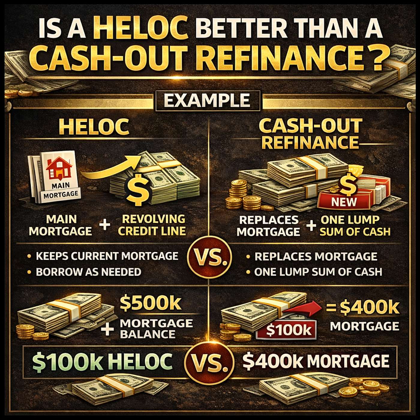Is a HELOC Better Than a Cash-Out Refinance? episode artwork