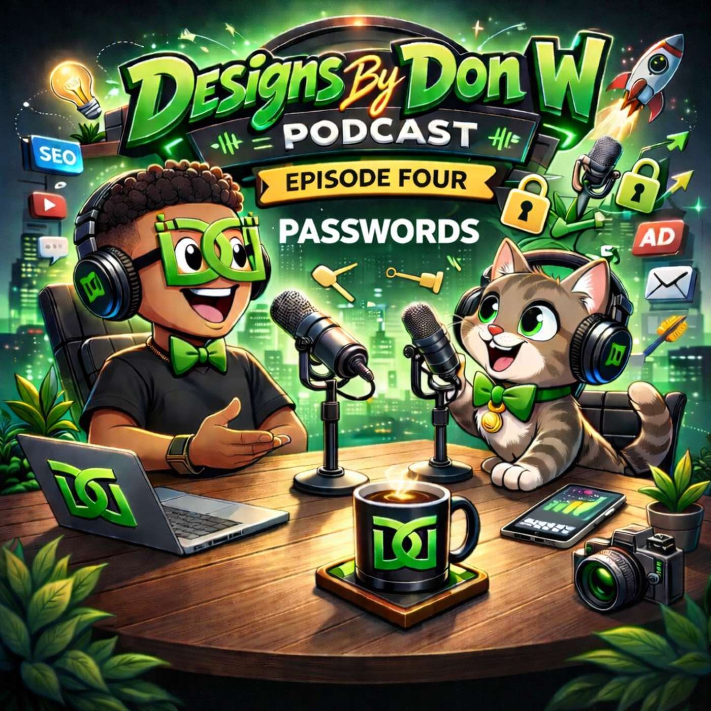 Episode 4: Passwords episode artwork