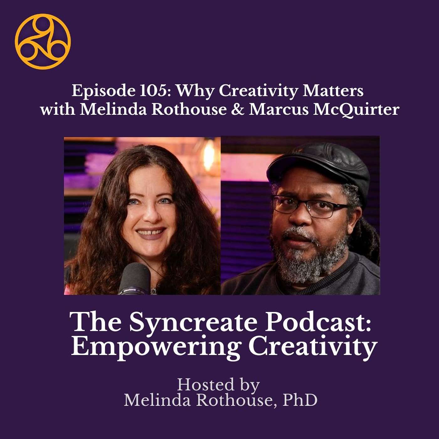 Episode 105: Why Creativity Matters with Melinda Rothouse and Marcus McQuirter Episode 105: Why Creativity Matters with Melinda Rothouse and Marcus McQuirter