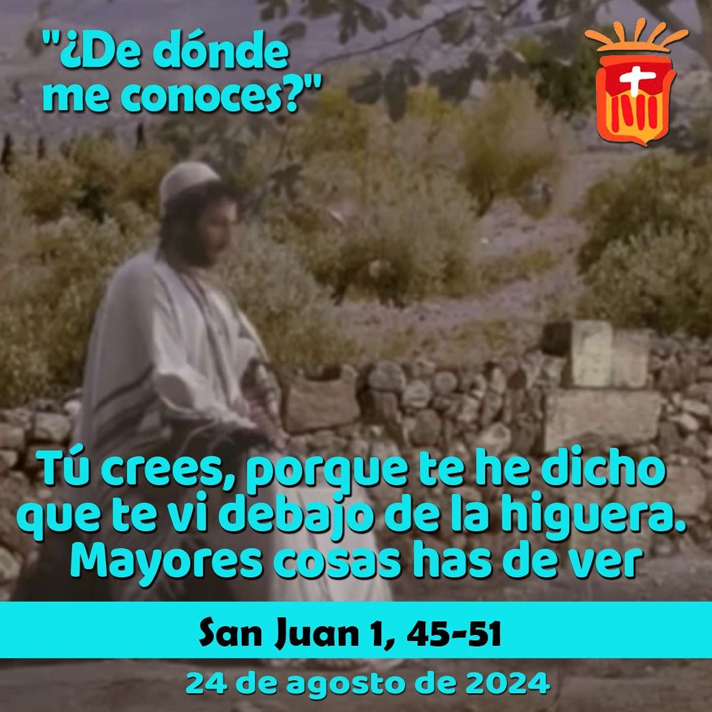 2024-08-24 San Juan 1, 45-51: Fiesta de San Bartolomé, Apóstol.