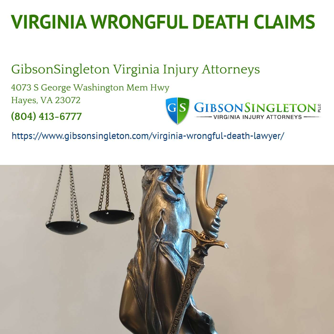 Virginia Wrongful Death Attorneys - GibsonSingleton Virginia Injury Attorneys episode artwork