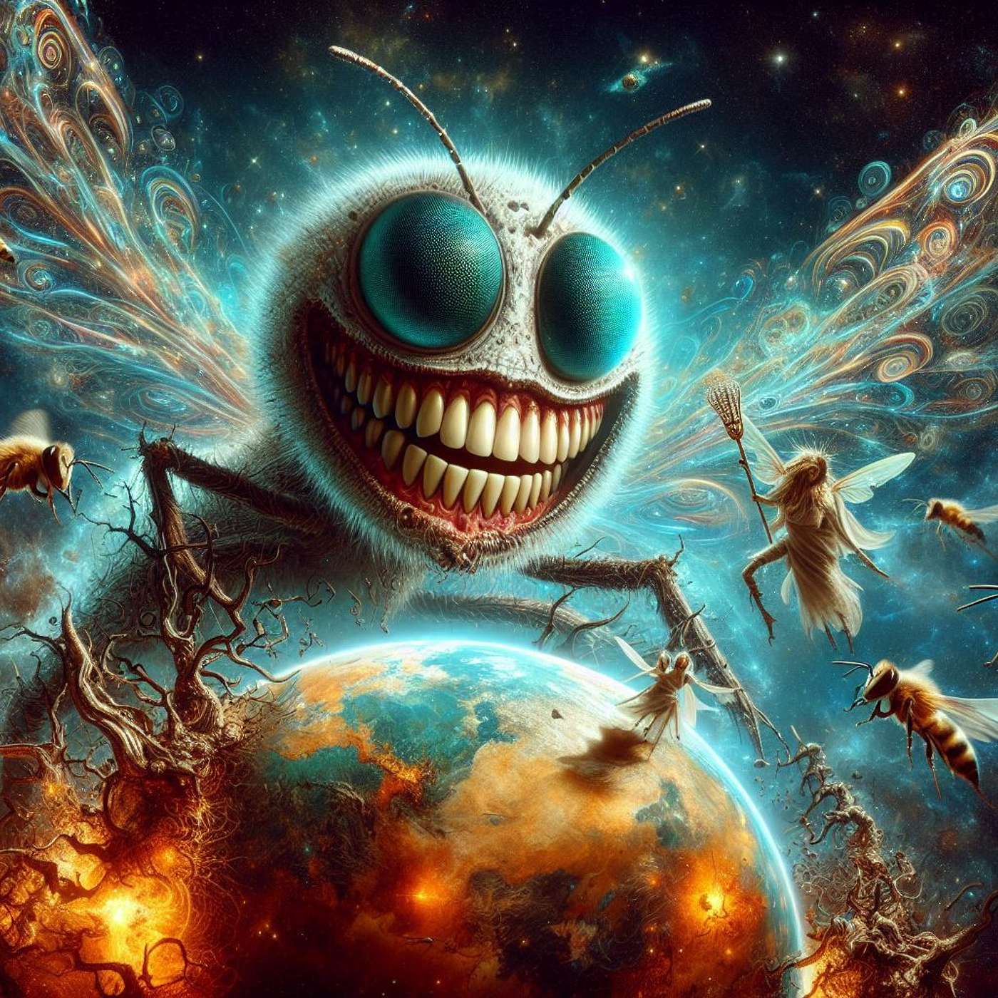 t356NYA138G Driven Out By Hornets Flying Swarms from Monster Music Nicholas Mazzio Lauren Mazzio The Rain