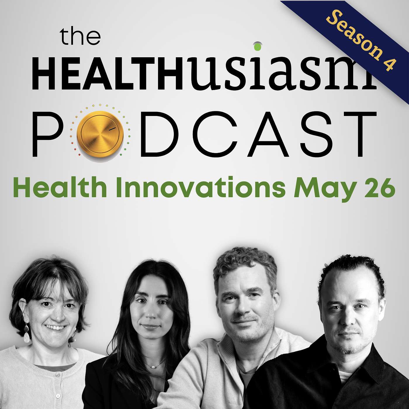 GLP-1, PCOS, Longevity & AI Brains — Healthusiasms of May 2026 (#67) episode artwork