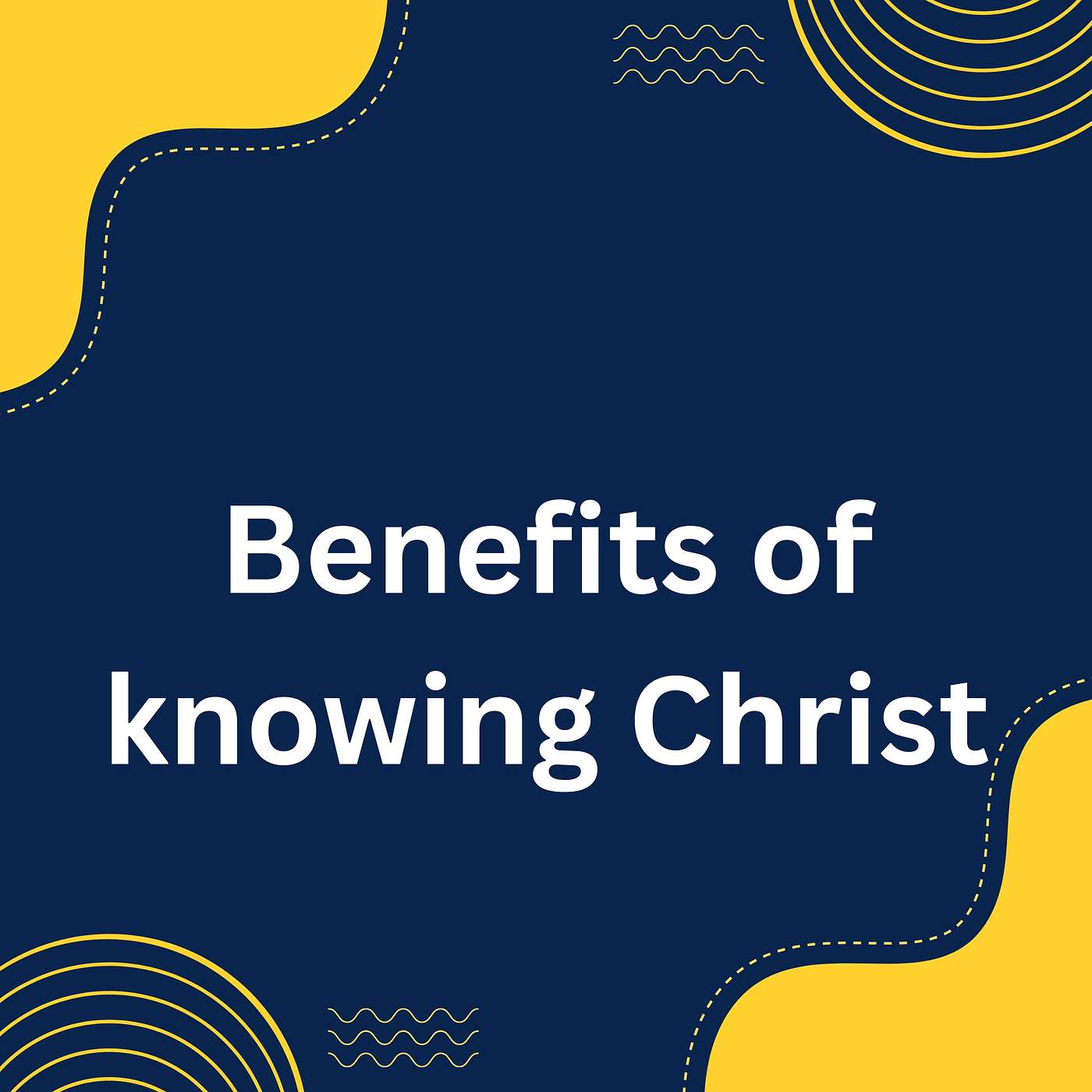 Knowing Christ