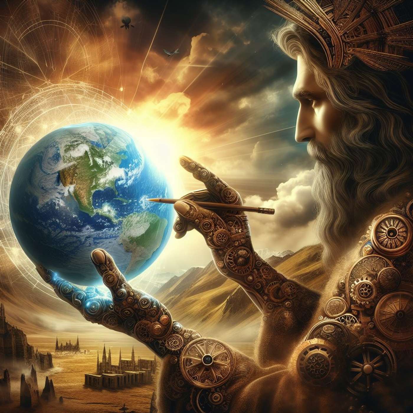 Jesus Is The Author Of Peace - Guitar Meditation solo remix Nicholas Mazzio Lauren Mazzio The Rain