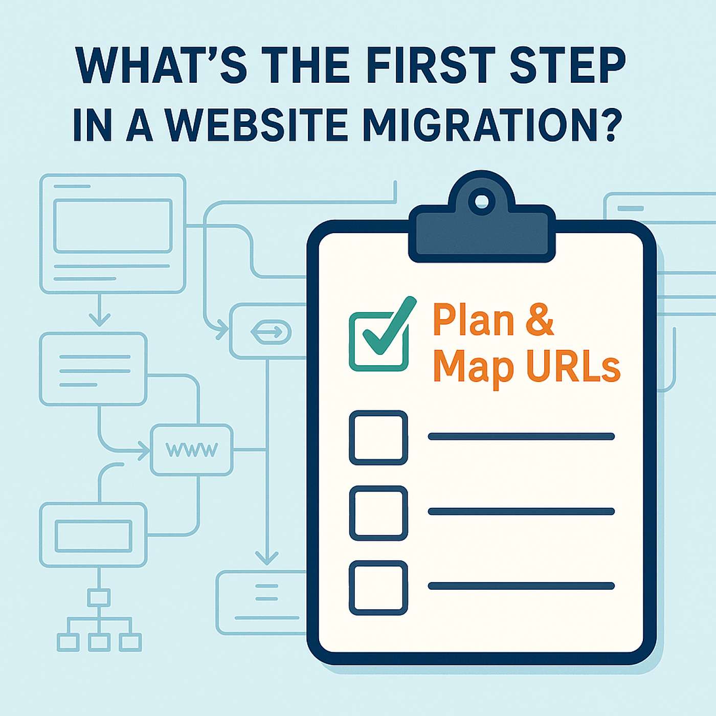 What’s the First Step in a Website Migration? What’s the First Step in a Website Migration?