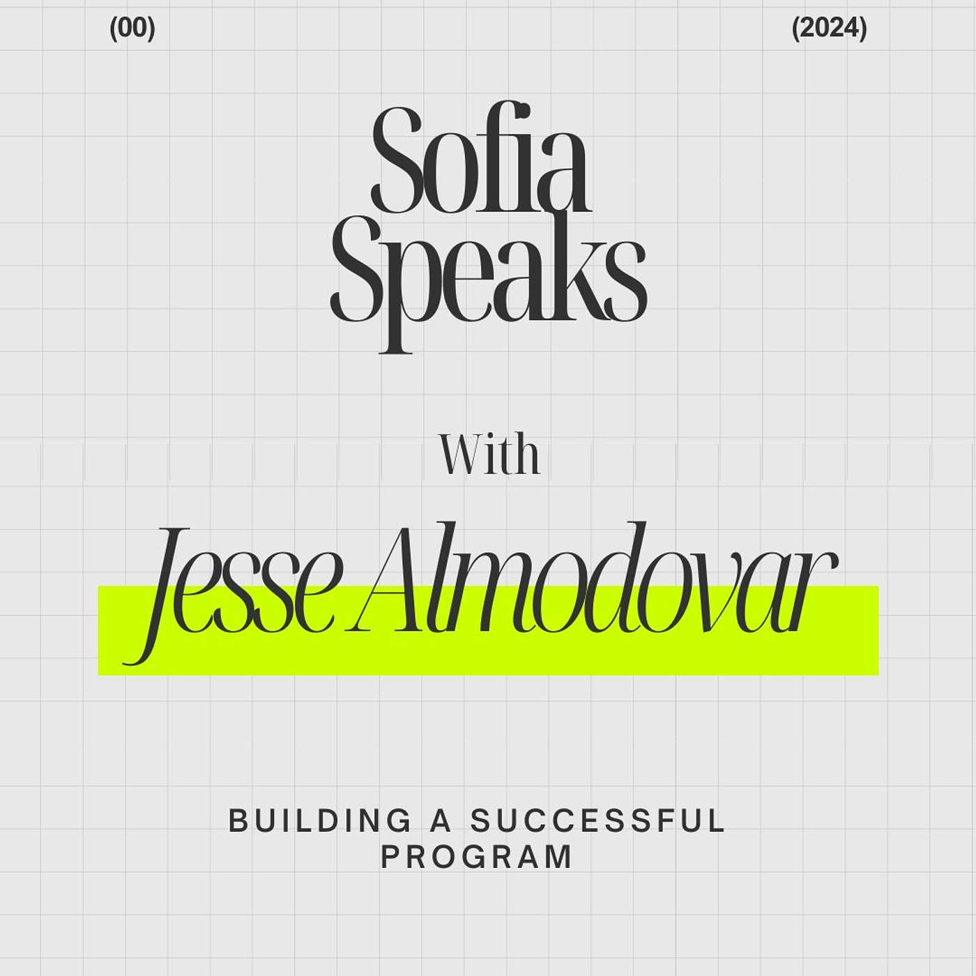 Sofia Speaks with Jesse Almodovar
