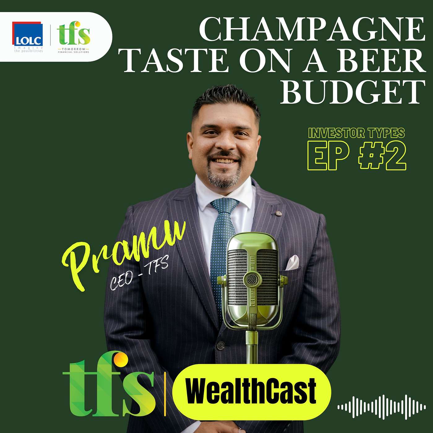 "Champagne Taste on a Beer Budget" episode artwork