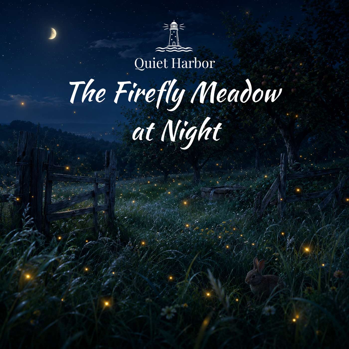 The Firefly Meadow at Night 🌾