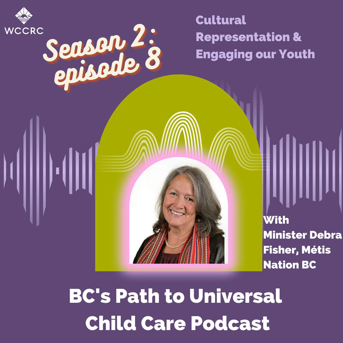 Season 2, Episode 8: Minister Debra Fisher, Métis Nation BC episode artwork