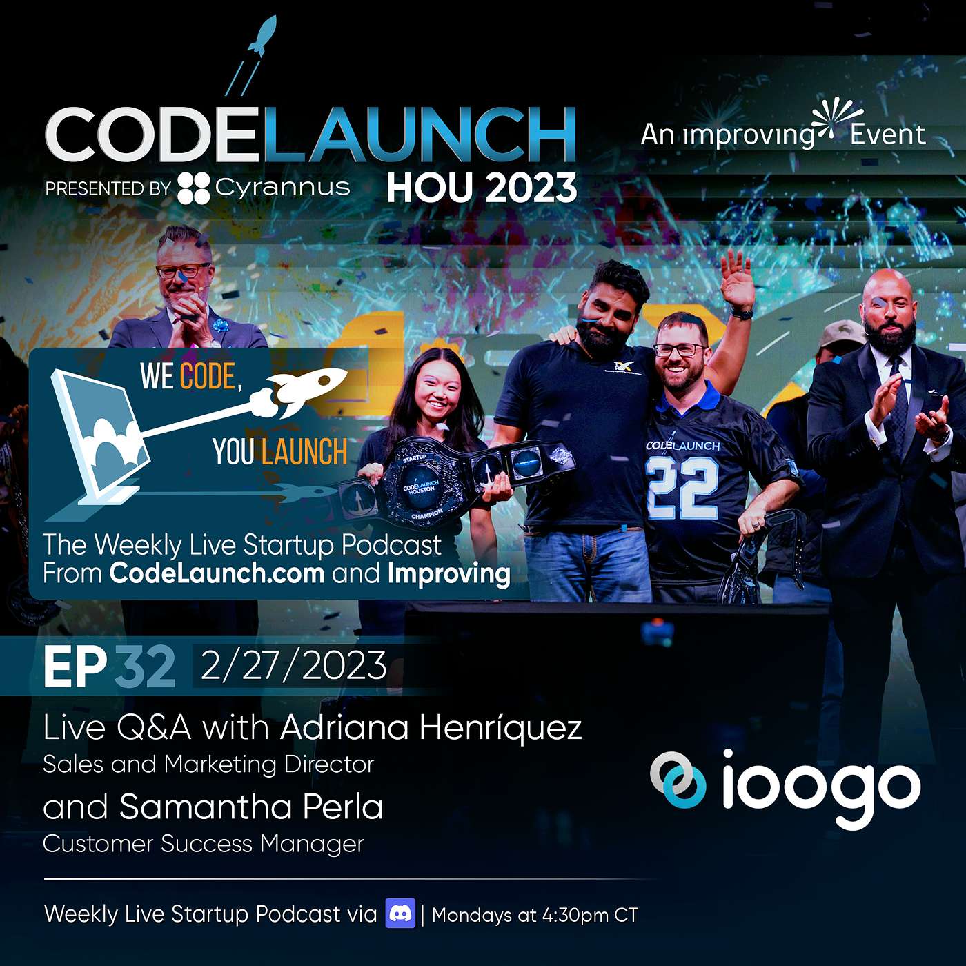 We Code, You Launch: The Startup Community Podcast From CodeLaunch & Improving